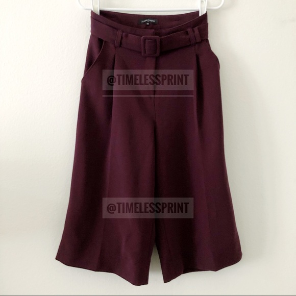 Purple Le Petite Française Culotte Pants - Picture 2 of 5